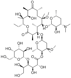 乳糖酸克拉霉素 結(jié)構(gòu)式