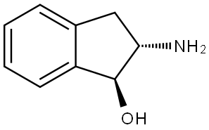 2-氨基二氫茚-1-醇, 13575-72-9, 結(jié)構(gòu)式