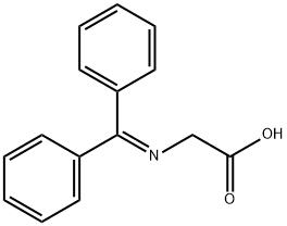 Glycine, N-(diphenylMethylene)- Struktur