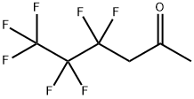 4,4,5,5,6,6,6-HEPTAFLUORO-2-HEXANONE Struktur