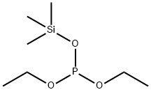 DIETHYL TRIMETHYLSILYL PHOSPHITE Struktur