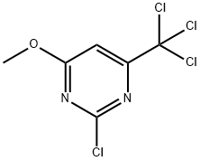2-氯-4-甲氧基-6-(三氯甲基)嘧啶 結(jié)構(gòu)式