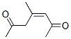 3-Heptene-2,6-dione, 4-methyl-, (Z)- (9CI) Struktur
