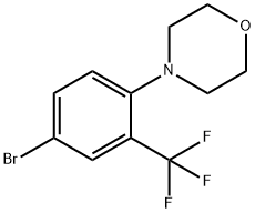 4-(4-Bromo-2-(trifluoromethyl)phenyl)morpholine