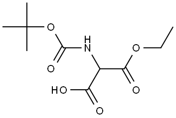 2-(N-BOC-AMINO)MALONIC ACID MONOETHYL ESTER price.