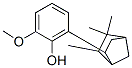 2-methoxy-6-(5,5,6-trimethyl-2-norbornyl)phenol  Struktur