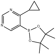 4-cyclopropyl-5-(4,4,5,5-tetraMethyl-1,3,2-dioxaborolan-2-yl)pyriMidine