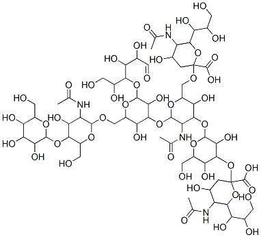 Disialyllacto-N-hexaose II Struktur