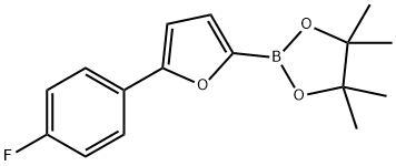 2-(5-(4-Fluorophenyl)furan-2-yl)-4,4,5,5-tetramethyl-1,3,2-dioxaborolane