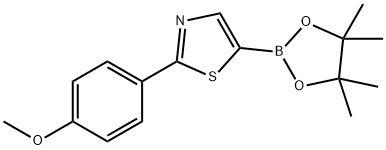 2-(4-methoxyphenyl)-5-(4,4,5,5-tetramethyl-1,3,2-dioxaborolan-2-yl)-1,3-thiazole