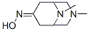 3,9-Diazabicyclo[3.3.1]nonan-7-one,3,9-dimethyl-,oxime(9CI) Struktur