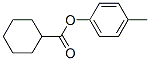 4-METHYLPHENYL CYCLOHEXANECARBOXYLATE 結(jié)構(gòu)式
