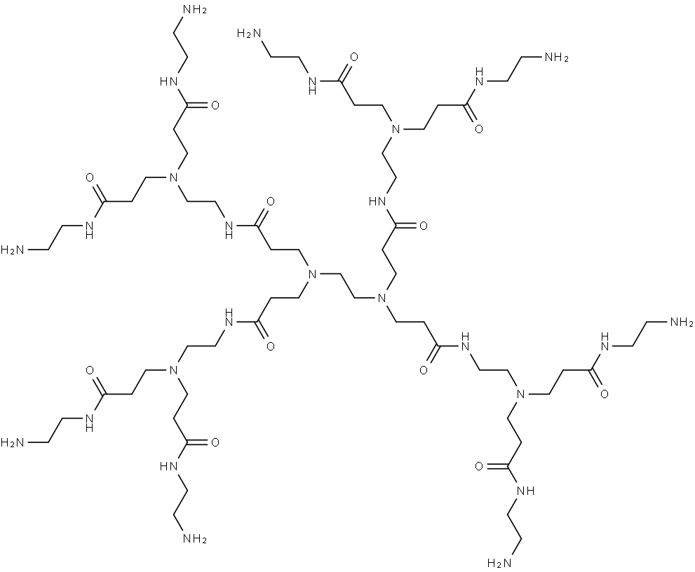 STARBURST(R) (PAMAM) DENDRIMER, GENERATION 1 Struktur