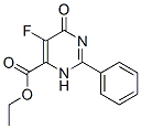 ethyl 5-fluoro-6-oxo-2-phenyl-3H-pyrimidine-4-carboxylate Struktur