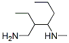 2-Ethyl-3-(N-methylamino)hexylamine Struktur