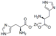 zinc bis(histidinate) Struktur