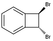 rel-(7α*,8β*)-7,8-ジブロモビシクロ[4.2.0]オクタ-1,3,5-トリエン 化學(xué)構(gòu)造式