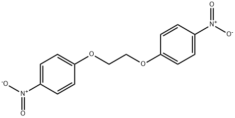 Benzene,1,1'-[1,2-ethanediylbis(oxy)]bis[4-nitro- Struktur
