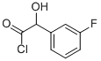 Benzeneacetyl chloride, 3-fluoro-alpha-hydroxy- (9CI) Struktur