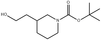 1-Boc-3-羥乙基哌啶 結(jié)構(gòu)式