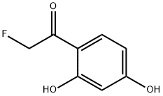 Ethanone, 1-(2,4-dihydroxyphenyl)-2-fluoro- (9CI) Struktur