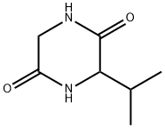 3 - 異丙基哌嗪-2,5 - 二酮 結(jié)構(gòu)式
