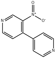 3-硝基-4-(4'-吡啶基)吡啶 結(jié)構(gòu)式