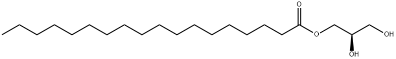 (R)-十八烷酸-2,3-二羥丙酯 結(jié)構(gòu)式
