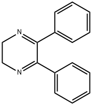 5,6-DIPHENYL-2,3-DIHYDROPYRAZINE Struktur