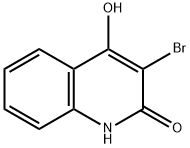 2(1H)-Quinolinone,3-bromo-4-hydroxy- Struktur
