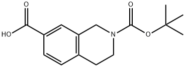 2-BOC-7-羧基-1,2,3,4-四氫異喹啉