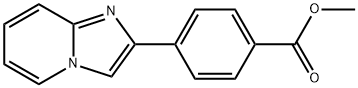 Methyl 4-imidazo[1,2-a]pyridin-2-ylbenzoate Struktur
