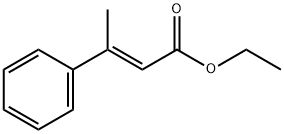 3-苯基-2-丁烯酸乙酯 結構式
