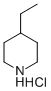 4-ETHYLPIPERIDINE HYDROCHLORIDE Struktur