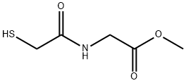 Glycine, N-(mercaptoacetyl)-, methyl ester (9CI) Struktur
