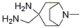 3-aMino-8-Methyl-8-Azabicyclo[3.2.1]octane-3-MethanaMine Struktur