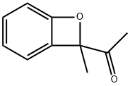 Ethanone, 1-(8-methyl-7-oxabicyclo[4.2.0]octa-1,3,5-trien-8-yl)- (9CI) Struktur