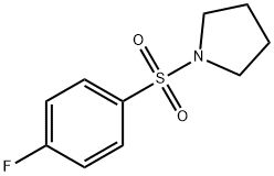 1-(4-氟苯基磺酰)吡咯啉 結(jié)構(gòu)式