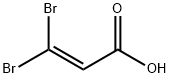 3,3-Dibromoacrylic acid Struktur