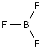 Boron trifluoride10B Struktur