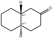 (1β,6β)-ビシクロ[4.4.0]デカン-3-オン 化學(xué)構(gòu)造式