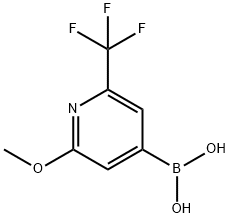 2-Methoxy-6-(trifluoromethyl)pyridine-4-boronic acid