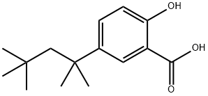 5-tert-octylsalicylicacid Struktur