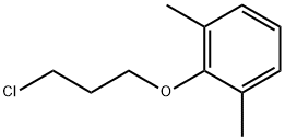 2-(3-Chloropropoxy)-1,3-dimethylbenzene Struktur