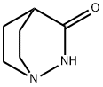 1,2-Diazabicyclo[2.2.2]octan-3-one Struktur