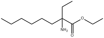 ETHYL 2-AMINO-2-ETHYLOCTANOATE Struktur
