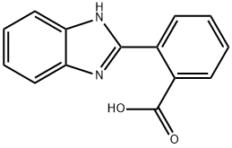2-(1H-BENZIMIDAZOL-2-YL) BENZOIC ACID Struktur