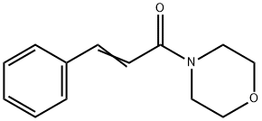 4-(1-OXO-3-PHENYLALLYL)MORPHOLINE 結(jié)構(gòu)式
