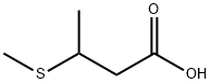 3-(methylthio)butyric acid  Structure