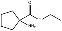 ethyl 1-aminocyclopentane-1-carboxylate Struktur